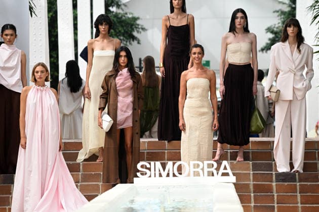 Simorra Fashion Show at Mercedes-Benz Fashion Week Madrid: Lucía Rivera and Blanca Romero at the Simorra fashion show during Mercedes-Benz Fashion Week Madrid on September 14, 2026, in Madrid, Spain. CELEBRITIES SIMORRA FASHION SHOW FASHION José Madrid Madrid Spain  Copyright: xJosÃ xOlivax 7774631