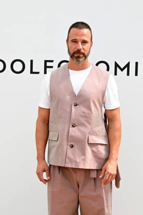 A host of familiar faces attend the Adolfo Domínguez fashion show at MBFWM. Carles Francino attends the Adolfo Domínguez fashion show at MBFWM on September 14, 2026, in Madrid, Spain CELEBRITIES FASHION SHOW MBFWM José Madrid Madrid Spain  Copyright: xJosÃ xOlivax 7774768