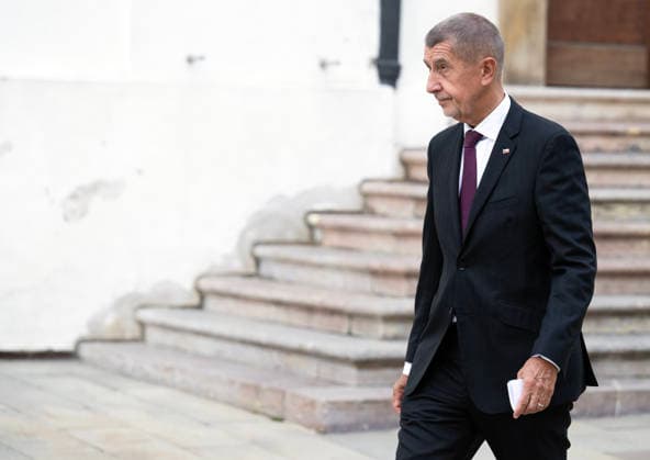 Czech Prime Minister Andrej Babis (ANO) is seen after the meeting with President Petr Pavel following the ceremonial retrieval of the crown jewels, in Prague, Czech Republic, on September 14, 2026. (CTKxPhoto MichaelaxRihova) CTKPhotoP2026091406509  CTKPhotoP2026091406509