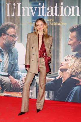 Olivia Wilde attends the Paris premiere of *The Invite* at the Pathé Palace on September 14, 2026, in Paris, France 459678 2026 09 14  Copyright: xLionelxGuericolasx xStarfacex STAR_459678_009