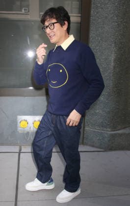 NEW YORK, NY- SEPTEMBER 14: Ke Huy Quan seen at Good Morning America on September 14, 2026. Copyright: xRWx