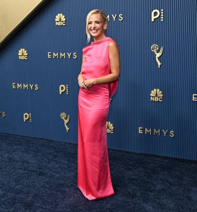 Sarah Michelle Gellar arrives for the 78th annual Primetime Emmy Awards at the Peacock Theater in Los Angeles on Monday, September 14, 2026.  LAP20260914838 JohnxMcCoy