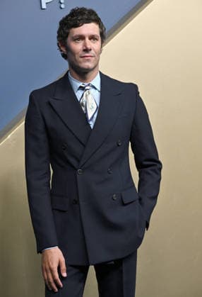 Adam Brody arrives for the 78th annual Primetime Emmy Awards at the Peacock Theater in Los Angeles on Monday, September 14, 2026.  LAP20260914744 CHRISxCHEW