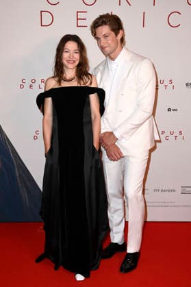 Hannah Herzsprung und Damian Hardung bei der Premiere des Kinofilms Corpus Delicti im Delphi Filmpalast. Berlin, 14.09.2026