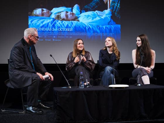 Mark Kermode, Molly Manners, Galaxie Clear and Marni Duggan on stage at Mark Kermode In 3D on Monday 14 September 2026 Mark Kermode, Molly Manners, Galaxie Clear And Marni Duggan on stage at Mark Kermode In 3D on Monday 14 September 2026 at BFI Southbank, London. ., Credit:Julie Edwards Avalon  Copyright: xJuliexEdwardsx xAvalonx 1134791340