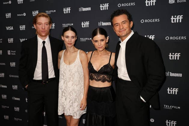 51st Toronto International Film Festival: Red carpet for the film Bucking Fastard featuring Domhnall Gleeson, Rooney Mara, Kate Mara, and Orlando Bloom 459683 September 14, 2026, Toronto, Canada  Copyright: xIsabellexVautierx xStarfacex STAR_459683_105