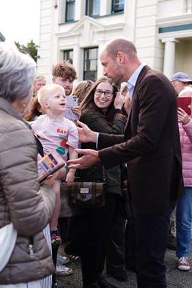 . 15 09 2026. Princetown, United Kingdom. Prince William, the Prince of Wales, during a visit to Princetown in Dartmoor, United Kingdom, to launch the new Princetown Community Fund.  xPoolx xi-Imagesx IIM-27006-0021