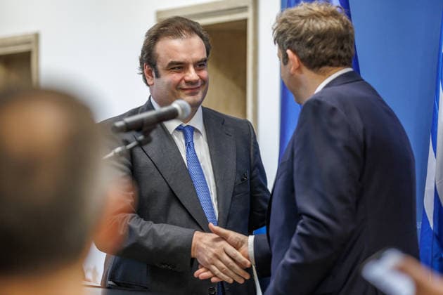 Lars Klingbeil (SPD), Bundesfinanzminister bei einem Pressestatement mit dem Praesidenten der Eurogruppe Kyriakos Pierrakakis Lars Klingbeil (SPD), Bundesfinanzminister bei einem Pressestatement mit dem Praesidenten der Eurogruppe Kyriakos Pierrakakis im Finanzministerium am 15.09.2026 in Berlin. Berlin Berlin Deutschland Finanzministerium