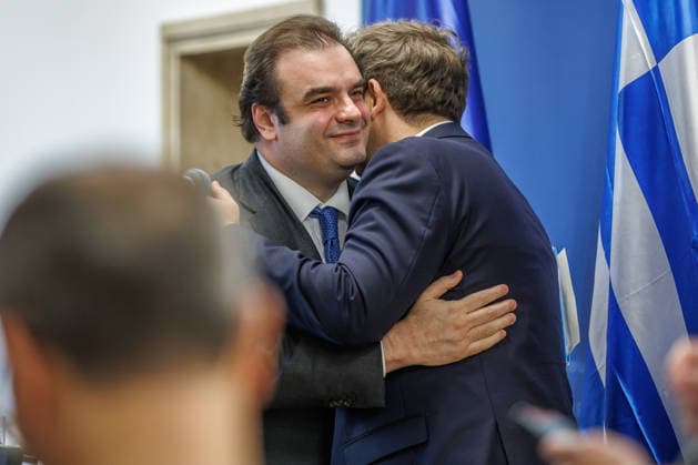 Lars Klingbeil (SPD), Bundesfinanzminister bei einem Pressestatement mit dem Praesidenten der Eurogruppe Kyriakos Pierrakakis Lars Klingbeil (SPD), Bundesfinanzminister bei einem Pressestatement mit dem Praesidenten der Eurogruppe Kyriakos Pierrakakis im Finanzministerium am 15.09.2026 in Berlin. Berlin Berlin Deutschland Finanzministerium