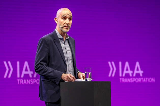 Eröffnung der IAA Transportation 2026 mit Messerundgang Eröffnungsrede: Belit Onay (Bündnis90 Die Grünen), Oberbürgermeister der Landeshauptstadt Hannover Hannover Hannover Messe Niedersachsen, Region Hannover Germany