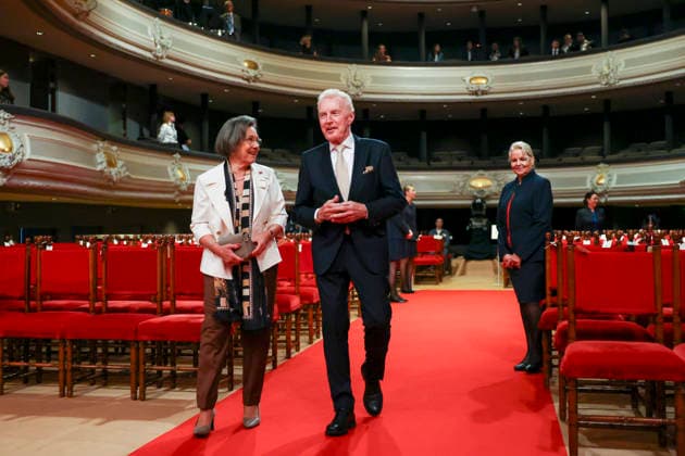 15-09-2026 Prinsjesdag Andre van Duin en Gerdi Verbeet during troonrede at the opening of the parliamentary year in The Hague. Â  Copyright: xPPEx