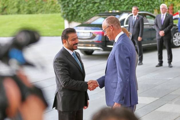 Berlin, Deutschland, 15.09.2026: Bundeskanzleramt: Empfang des Ministerpräsidenten des Irak: Ali al-Zaidi und Bundeskanzler Friedrich Merz (CDU) Copyright: xdtsxNachrichtenagenturx dts_134715