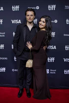 Toronto Canada Kick On Premiere (L-R) Nikita Chronis and Ruby Rio attend the premiere of Kick On in Toronto, Canada, on September 14, 2026. Directed by Nick Kozakis, the Australian action-horror film had its world premiere as part of the Toronto International Film Festival™s Midnight Madness program. Toronto Ontario Canada Copyright: xArashxOskooiex