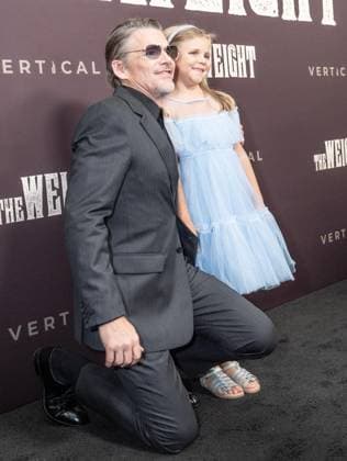 September 15, 2026, Bronx, New York, USA: Ethan Hawke and Avy Berry attend The Weight special screening at MoMA in New York, NY on September 15, 2026. Bronx USA - ZUMAr339 20260915_znp_r339_089 Copyright: xLevxRadinx