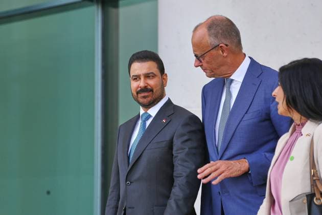 Berlin, Deutschland, 15.09.2026: Bundeskanzleramt: Empfang des Ministerpräsidenten des Irak: Ali al-Zaidi und Bundeskanzler Friedrich Merz (CDU) Copyright: xdtsxNachrichtenagenturx dts_134697