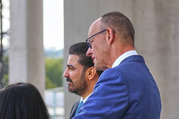 Berlin, Deutschland, 15.09.2026: Bundeskanzleramt: Empfang des Ministerpräsidenten des Irak: Ali al-Zaidi und Bundeskanzler Friedrich Merz (CDU) Copyright: xdtsxNachrichtenagenturx dts_134701