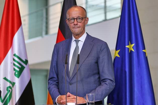 Berlin, Deutschland, 15.09.2026: Bundeskanzleramt: Empfang des Ministerpräsidenten des Irak: Bundeskanzler Friedrich Merz (CDU) Copyright: xdtsxNachrichtenagenturx dts_134754