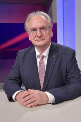 Reiner Haseloff in der ARD-Talkshow maischberger im Studio Berlin Adlershof. Berlin, 15.09.2026
