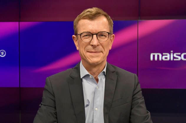 Christoph von Marschall in der ARD-Talkshow maischberger im Studio Berlin Adlershof. Berlin, 15.09.2026