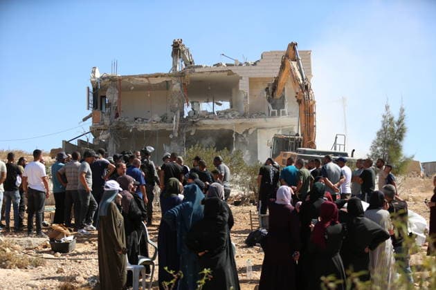 Israeli army demolishes two-story Palestinian house in West Bank HEBRON, WEST BANK, PALESTINE - SEPTEMBER 16: Israeli forces demolish of a two-story Palestinian house in the Hillet al-Hams area of Yatta town in Hebron, West Bank, Palestine on September 16, 2026. Wisam Hashlamoun Anadolu Hebron West Bank. Editorial use only. Please get in touch for any other usage.  Copyright: x2026xAnadoluxWisamxHashlamounx