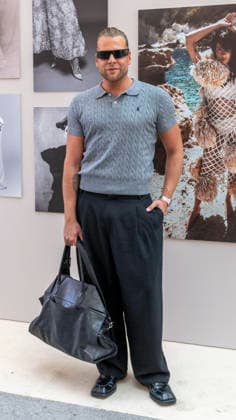 September 15, 2026, Madrid, Madrid, Spain: Designer EDUARDO NAVARRETE attends the AGATHA RUIZ DE LA PRADAÃ¢â‚¬â ¢s fashion show Spring Summer 2027 collection during Mercedes-Benz Fashion Week Madrid at the Crystal Gallery of Cibeles Palace in Madrid, Spain, on September 15, 2026. Madrid Spain  - ZUMAc312 20260915_zsp_c312_123 Copyright: xOscarxManuelxSanchezx