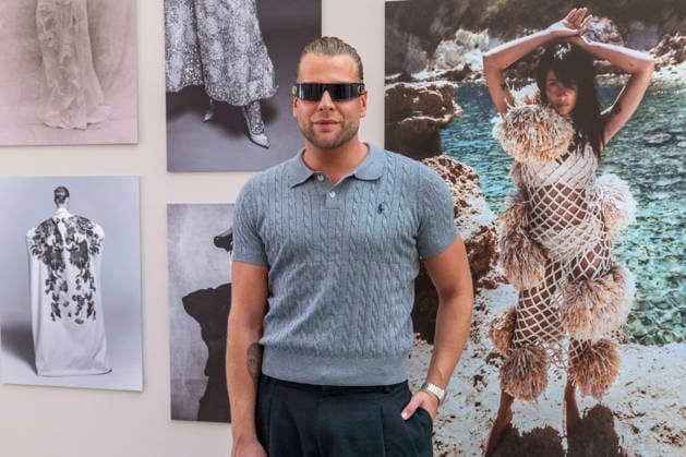 September 15, 2026, Madrid, Madrid, Spain: Designer EDUARDO NAVARRETE attends the AGATHA RUIZ DE LA PRADAÃ¢â‚¬â ¢s fashion show Spring Summer 2027 collection during Mercedes-Benz Fashion Week Madrid at the Crystal Gallery of Cibeles Palace in Madrid, Spain, on September 15, 2026. Madrid Spain  - ZUMAc312 20260915_zsp_c312_128 Copyright: xOscarxManuelxSanchezx