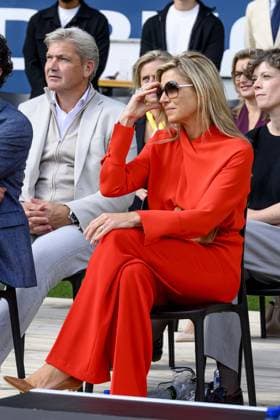 breda, The Netherlands, 2026-09-16 14:02:05 BREDA, 14-02-2026, NAC Breda Queen Maxima attends a meeting of the Cinetree Foundation regarding the documentary *Echte Mannen Huilen Niet* (Real Men Don t Cry) at the NAC Breda stadium. This documentary focuses on the mental health of men in the world of football. PHOTO: NLBeeld Patrick van Emst Credit: NL Beeld Patrick van Emst  Copyright: xx x