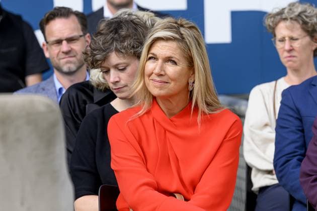 breda, The Netherlands, 2026-09-16 14:02:36 BREDA, 14-02-2026, NAC Breda Queen Maxima attends a meeting of the Cinetree Foundation regarding the documentary *Echte Mannen Huilen Niet* (Real Men Don t Cry) at the NAC Breda stadium. This documentary focuses on the mental health of men in the world of football. PHOTO: NLBeeld Patrick van Emst Credit: NL Beeld Patrick van Emst  Copyright: xx x