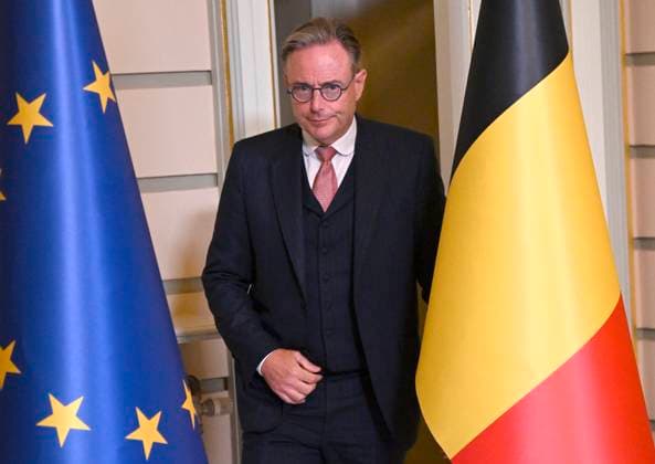 PM Bart De Wever meets Antonio Costa (President of the European Council) BRUSSELS, BELGIUM - SEPTEMBER 16 : PM Bart De Wever meets Antonio Costa (President of the European Council) on September 16, 2026 in Brussels, Belgium, 16 09 2026 Brussels Belgium  Copyright: xDidierxLebrunx