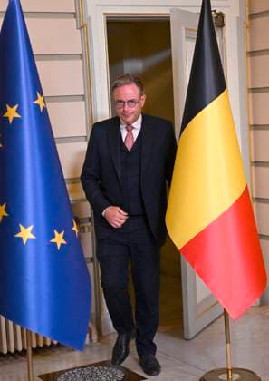 PM Bart De Wever meets Antonio Costa (President of the European Council) BRUSSELS, BELGIUM - SEPTEMBER 16 : PM Bart De Wever meets Antonio Costa (President of the European Council) on September 16, 2026 in Brussels, Belgium, 16 09 2026 Brussels Belgium  Copyright: xDidierxLebrunx