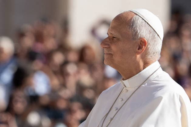Pope Leo XIV Attends Weekly General Audience - Vatican City Pope Leo XIV attends the weekly general audience at St Peter s Square in Vatican City on September 16, 2026. Photo by Andrea Bracaglia ABACAPRESS.COM Vatican City Vatican City  Copyright: xBracagliaxAndrea ABACAx