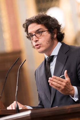 The Government Once Again Faces Questions from Congress Regarding the Crisis in Ceuta Vox Secretary-General José María Figaredo during a plenary session in the Congress of Deputies on September 16, 2026, in Madrid, Spain. The migration crisis that Ceuta has been experiencing since last July is once again the focus of the opposition’s questions to the government during the question period, with inquiries such as what plans exist for the autonomous city and whether the government believes that Spain’s international image has been tarnished by the irregular entry of migrants. September 16 SEPTEMBER 2026 Diego Radamé Madrid, Madrid, Spain  Copyright: xDiegoxRadamÃ sx 7779279
