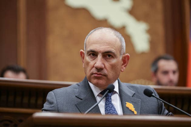 ARMENIA, YEREVAN - SEPTEMBER 16, 2026: Armenia s Prime Minister Nikol Pashinyan speaks during the second session of the Armenian National Assembly of the 9th convocation. Alexander Patrin TASS  97821157