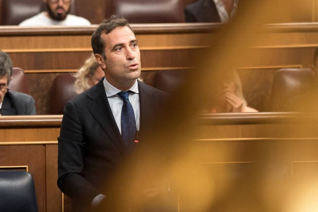 The Government Once Again Faces Questions from Congress Regarding the Crisis in Ceuta First Vice President and Minister of Economy, Trade, and Business Carlos Cuerpo during a plenary session in the Congress of Deputies on September 16, 2026, in Madrid, Spain. The migration crisis that Ceuta has been experiencing since last July is once again the focus of the opposition’s questions to the government during the question-and-answer session, with inquiries such as what plans exist for the autonomous city and whether the government believes that Spain’s international image has been tarnished by the irregular entry of migrants. September 16 SEPTEMBER 2026 Diego Radamé Madrid, Spain  Copyright: xDiegoxRadamÃ sx 7779302