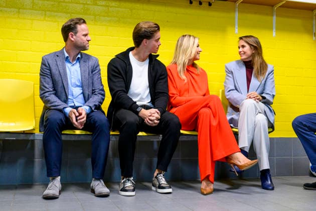 16-09-2026 Breda Hanna Verboom with Queen Maxima attended the documentary Echte Mannen Huilen Niet (Real Men Don t Cry), organized by the Cinetree Foundation at the NAC Breda stadium. Â  Copyright: xPPEx