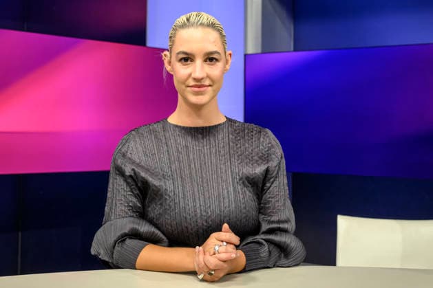 im Bild v.l.: Victoria Reichelt (Journalistin) , GER, Berlin, Studio, zu Gast bei Maischberger, politische Talkshow, TV, Format, mit Moderatorin Sandra Maischberger, Das Erste, aus Adlershof Am Studio 20, 16.09.2026, Copyright: HMBxMedia UwexKoch