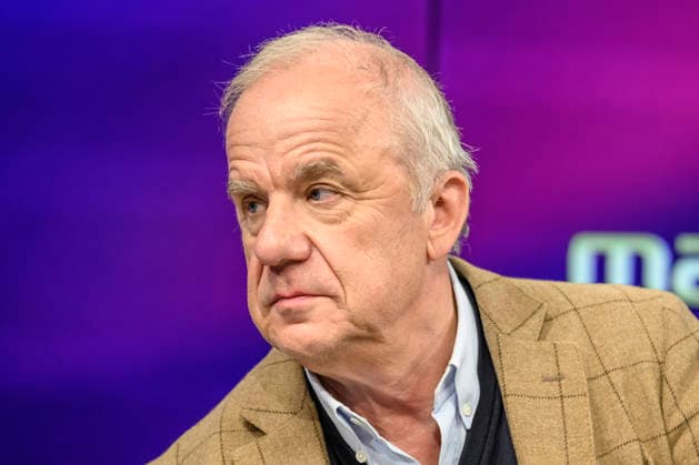 im Bild v.l.: Hubertus Meyer-Burckhardt (Moderator und TV-Produzent), GER, Berlin, Studio, zu Gast bei Maischberger, politische Talkshow, TV, Format, mit Moderatorin Sandra Maischberger, Das Erste, aus Adlershof Am Studio 20, 16.09.2026, Copyright: HMBxMedia UwexKoch