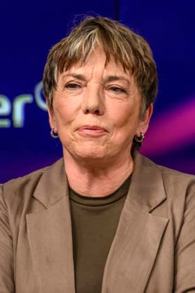 im Bild v.l.: Margot Käßmann (Theologin), GER, Berlin, Studio, zu Gast bei Maischberger, politische Talkshow, TV, Format, mit Moderatorin Sandra Maischberger, Das Erste, aus Adlershof Am Studio 20, 16.09.2026, Copyright: HMBxMedia UwexKoch