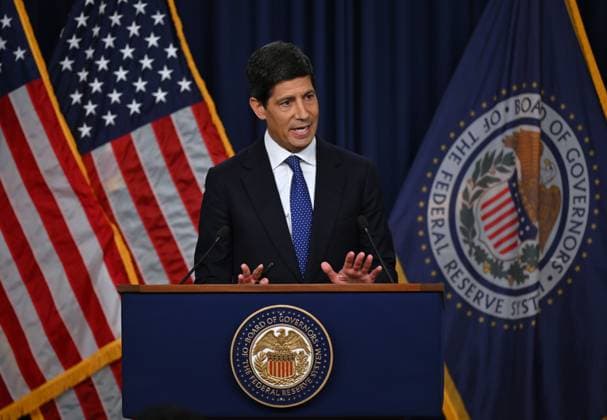 (260916) -- WASHINGTON, Sept. 16, 2026 -- U.S. Federal Reserve Chair Kevin Warsh attends a press conference in Washington, D.C., the United States, Sept. 16, 2026. The U.S. Federal Reserve on Wednesday raised its target federal funds rate by 25 basis points to a range of 3.75 percent to 4 percent to address persistent inflation, marking its first interest rate hike since July 2023. ) U.S.-WASHINGTON, D.C.-FEDERAL RESERVE-INTEREST RATE-HIKE LixRui 