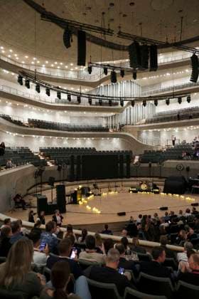 ABB LEONY- Uebersicht Konzert im grossen Saal der Elbphilharmonie beim E.On New Energy Experience am 16.09.2026 in Hamburg
