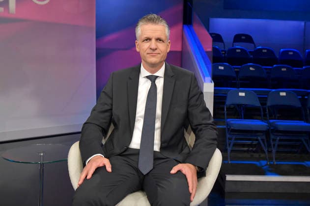 Thorsten Frei in der ARD-Talkshow maischberger im Studio Berlin Adlershof. Berlin, 16.09.2026
