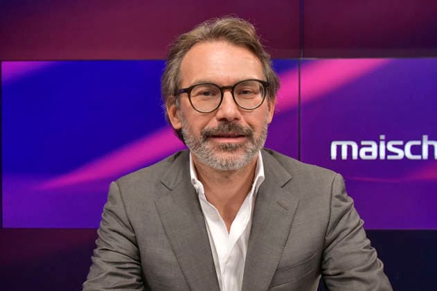 Rene Pfister in der ARD-Talkshow maischberger im Studio Berlin Adlershof. Berlin, 16.09.2026