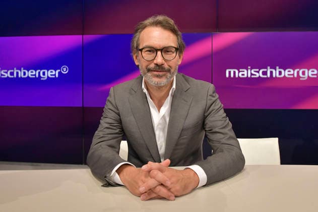 Rene Pfister in der ARD-Talkshow maischberger im Studio Berlin Adlershof. Berlin, 16.09.2026