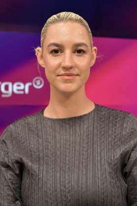 Victoria Reichelt in der ARD-Talkshow maischberger im Studio Berlin Adlershof. Berlin, 16.09.2026