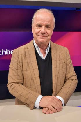 Hubertus Meyer-Burckhardt in der ARD-Talkshow maischberger im Studio Berlin Adlershof. Berlin, 16.09.2026