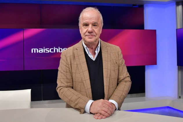 Hubertus Meyer-Burckhardt in der ARD-Talkshow maischberger im Studio Berlin Adlershof. Berlin, 16.09.2026