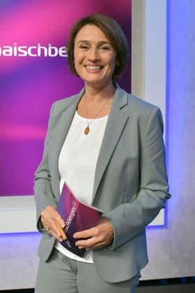 Sandra Maischberger in der ARD-Talkshow maischberger im Studio Berlin Adlershof. Berlin, 16.09.2026
