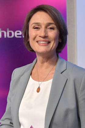 Sandra Maischberger in der ARD-Talkshow maischberger im Studio Berlin Adlershof. Berlin, 16.09.2026