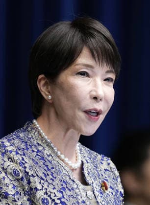 Japan PM reshuffles Cabinet Japanese Prime Minister Sanae Takaichi holds a press conference at the premier s office in Tokyo on Sept. 17, 2026, after reshuffling her Cabinet.  A14AA0005627721P