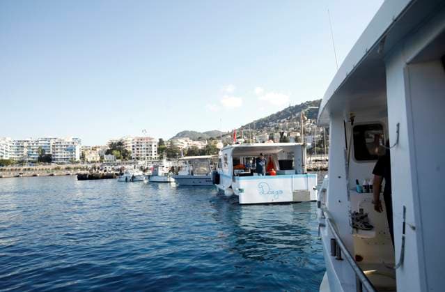FISHERMEN BLOCK ENTRANCE TO NICE PORT PHOTOPQR NICE MATIN Jean François Ottonello Nice September 17, 2026 Fishermen block the entrance to the port of Nice, Nice, France, September 17, 2026 Fishermen block the entrance to the port of Nice, demanding aid to cope with oil prices Nice, France  Copyright: xPHOTOPQR NICExMATIN MAXPPPxJeanxFrançoisxOttonellox 20260917NIM2614 20260917NIM2614